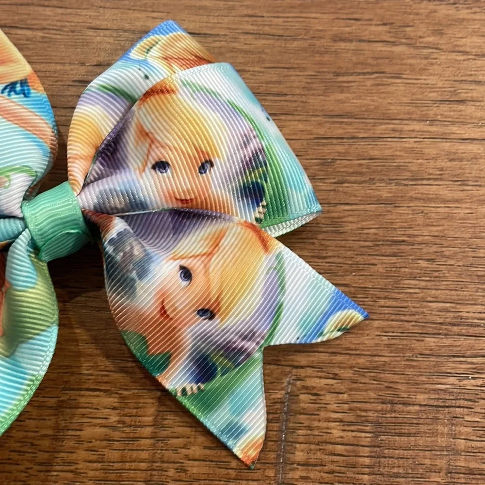 Tinker Bell Bow Alligator Clip